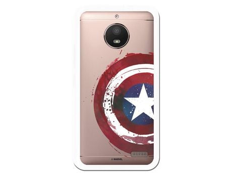 Funda Oficial Escudo Capitan America para Motorola Moto E4