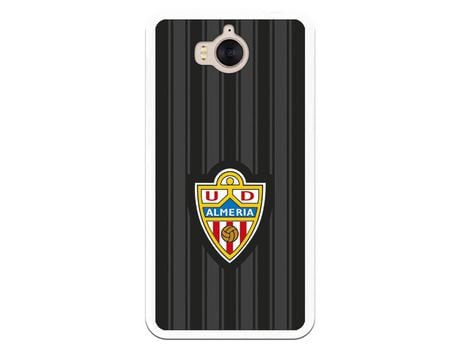 Funda Oficial UD Almería fondo negro para Huawei Y6 2017