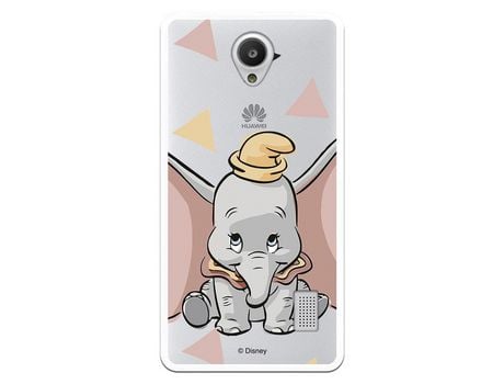 Funda Oficial Disney Dumbo silueta transparente para Huawei Ascend Y635