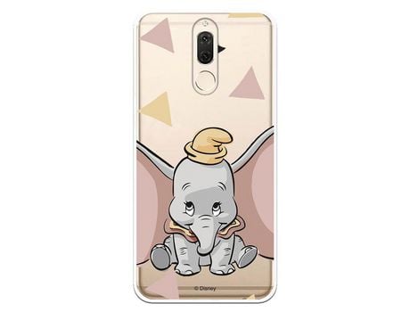 Funda Oficial Disney Dumbo silueta transparente para Huawei Mate 10 Lite