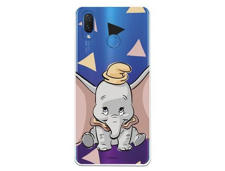 Funda Oficial Disney Dumbo silueta transparente para Huawei P Smart Plus