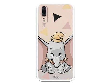 Funda Oficial Disney Dumbo silueta transparente para Huawei P20