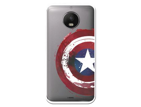 Funda Oficial Escudo Capitan America para Motorola Moto G5S