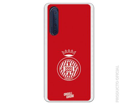 Funda Oficial Girona FC Escudo Equi roja para Huawei P30