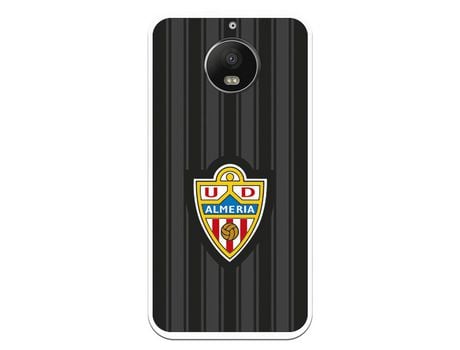 Funda Oficial UD Almería fondo negro para Motorola Moto G5S