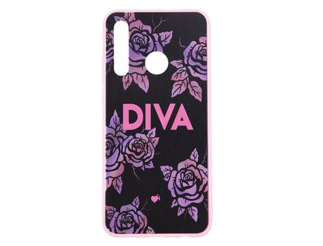 Funda Diva Borde Rosa para Huawei Honor 10 Lite - Oficial de La Vecina Rubia