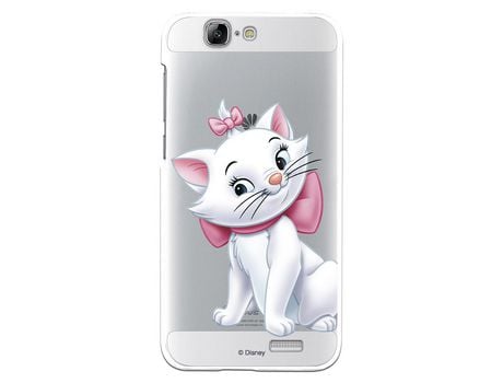 Funda Oficial Disney Marie Silueta transparente para Huawei Ascend G7 - Los Aristogatos