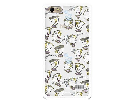 Funda Oficial Disney Chip Potts Siluetas Transparente para Huawei Honor 4C