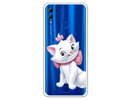 Funda Oficial Disney Marie Silueta transparente para Huawei P Smart 2019 - Los Aristogatos