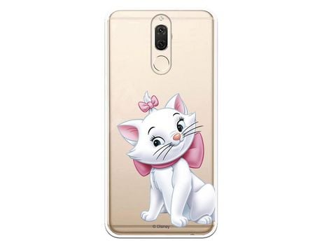 Funda Oficial Disney Marie Silueta transparente para Huawei Mate 10 Lite - Los Aristogatos