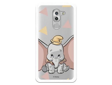 Funda Oficial Disney Dumbo silueta transparente para Huawei Honor 6X