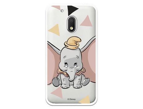 Funda Oficial Disney Dumbo silueta transparente para Motorola Moto G4 Play