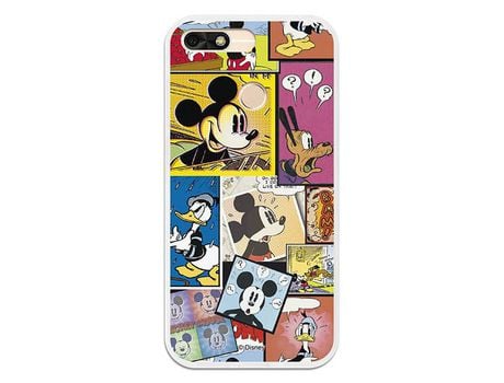 Funda Oficial Disney Mickey, Comic Huawei Y6 2018