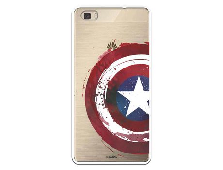 Funda Oficial Escudo Capitan America para Huawei P8 Lite