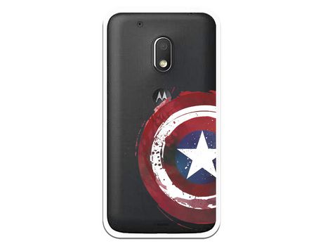 Funda Oficial Escudo Capitan America para Motorola Moto G4 Play