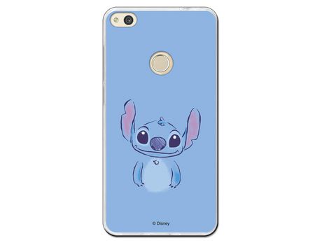 Funda Oficial Lilo y Stitch azul Huawei P8 Lite 2017