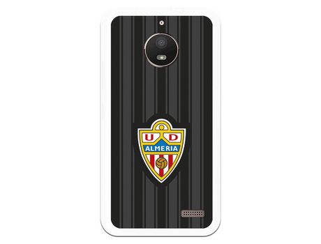 Funda Oficial UD Almería fondo negro para Motorola Moto E4