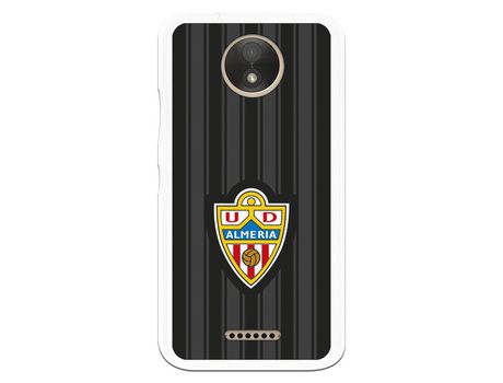 Funda Oficial UD Almería fondo negro para Motorola Moto C Plus