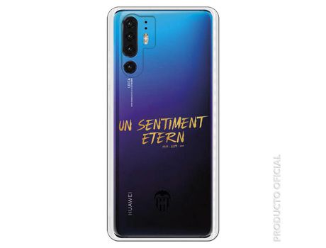 Funda Oficial Valencia Un sentiment Transparente para Huawei P30 Pro