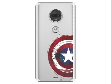 Funda Oficial Escudo Capitan America para Motorola Moto G7