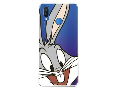 Funda Oficial Warner Bros Bugs Bunny Transparente para Huawei P Smart Plus - Looney Tunes