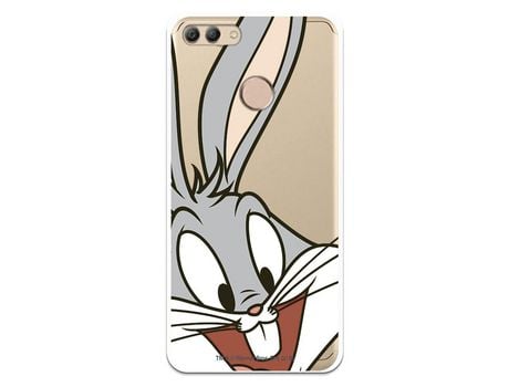 Funda Oficial Warner Bros Bugs Bunny Transparente para Huawei Y9 2018 - Looney Tunes