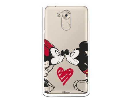 Funda para Huawei Nova Smart Oficial de Disney Mickey y Minnie Beso - Clásicos Disney