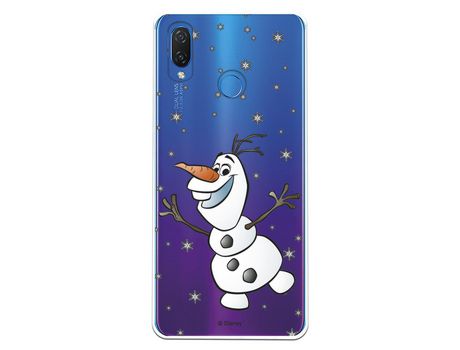 Funda para Huawei P Smart Plus Oficial de Disney Olaf Transparente - Frozen