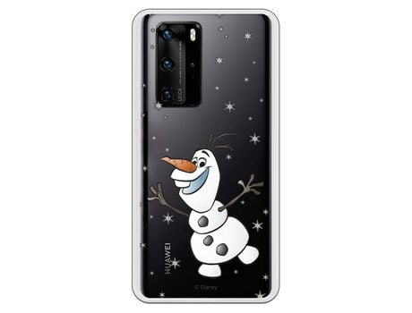 Funda para Huawei P40 Oficial de Disney Olaf Transparente - Frozen