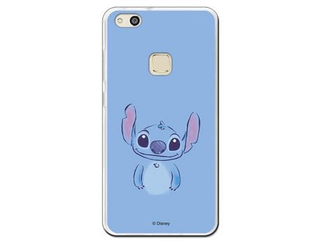 Funda Oficial Lilo y Stitch azul Huawei P10 Lite