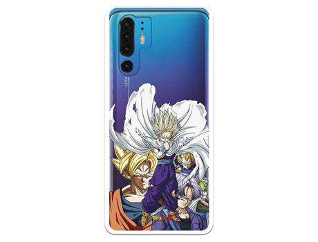 Funda para Huawei P30 Pro Oficial de Dragon Ball Guerreros Saiyans - Dragon Ball