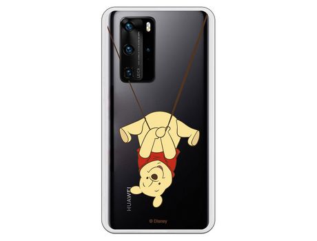 Funda para Huawei P40 Oficial de Disney Winnie Columpio - Winnie The Pooh