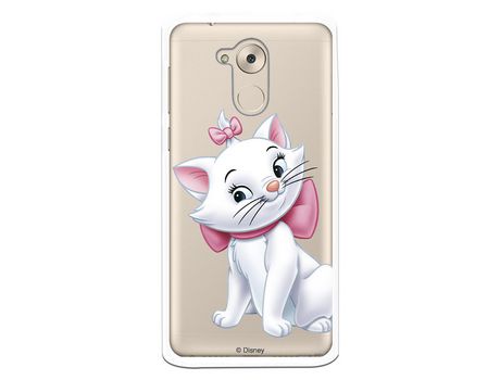 Funda Oficial Disney Marie Silueta transparente para Huawei Nova Smart - Los Aristogatos