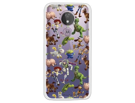 Funda Oficial Disney Toy Story Siluetas Transparente - Toy Story para Motorola Moto G7 Power