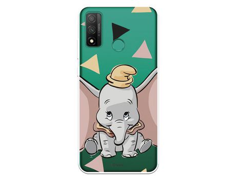 Funda para Huawei P Smart 2020 Oficial de Disney Dumbo Silueta Transparente - Dumbo