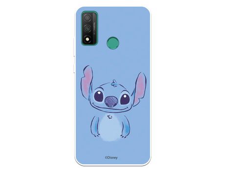 Funda para Huawei P Smart 2020 Oficial de Disney Stitch azul - Lilo & Stitch