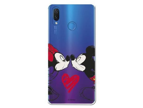 Funda para Huawei P Smart Plus Oficial de Disney Mickey y Minnie Beso - Clásicos Disney