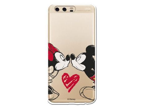 Funda para Huawei P10 Oficial de Disney Mickey y Minnie Beso - Clásicos Disney