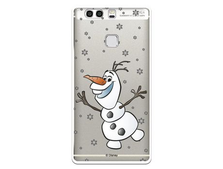 Funda para Huawei P9 Plus Oficial de Disney Olaf Transparente - Frozen