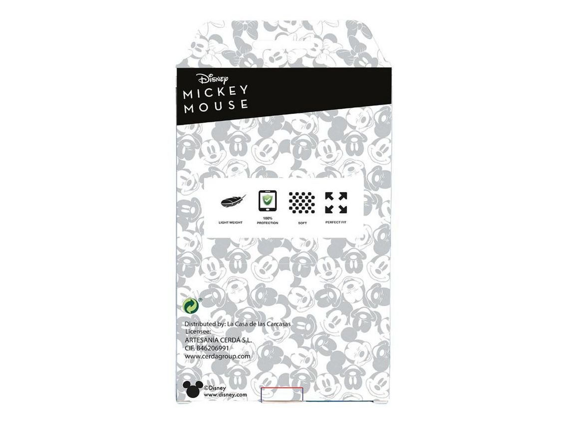 Funda para iPhone 14 Plus Oficial de Disney Mickey y Minnie