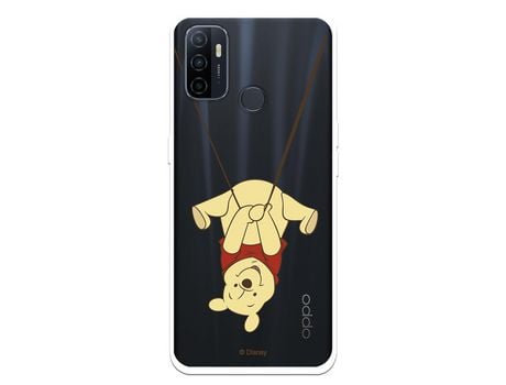 Funda para Oppo A32 Oficial de Disney Winnie Columpio - Winnie The Pooh