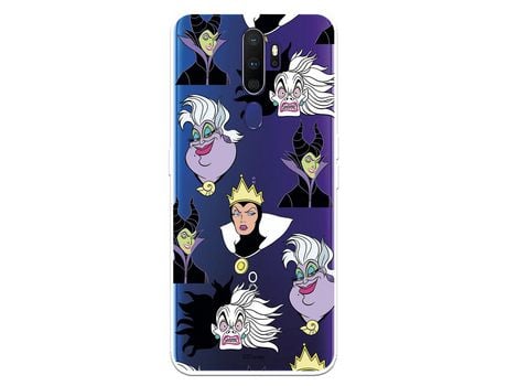 Funda para Oppo A9 2020 Oficial de Disney Villanas Patrón