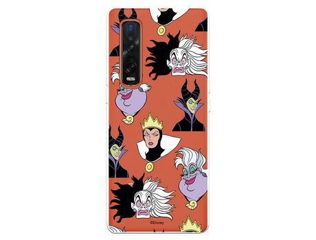 Funda para Oppo Find X2 Pro Oficial de Disney Villanas Patrón