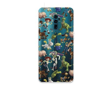 Funda para Oppo Reno 10x Zoom Oficial de Disney Muñecos Toy Story Siluetas - Toy Story