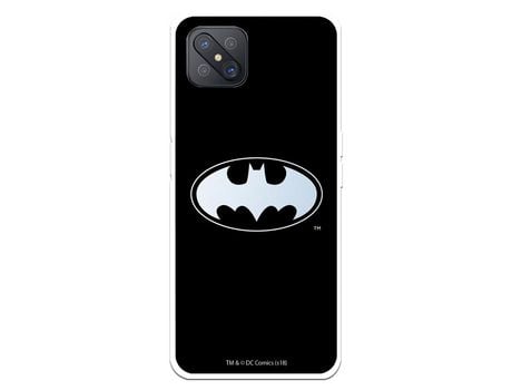 Funda para Oppo Reno 4Z Oficial de DC Comics Batman Logo Transparente - DC Comics