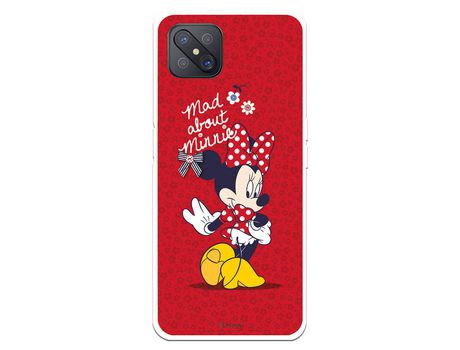 Funda para Oppo Reno 4Z Oficial de Disney Minnie Mad About - Clásicos Disney