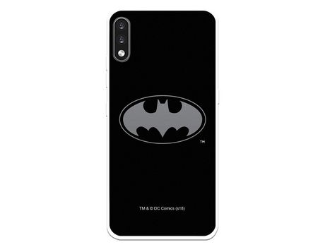 Funda para LG K22 Oficial de DC Comics Batman Logo Transparente - DC Comics