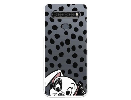 Funda para LG K61 Oficial de Disney Cachorro Manchas - 101 Dalmatas