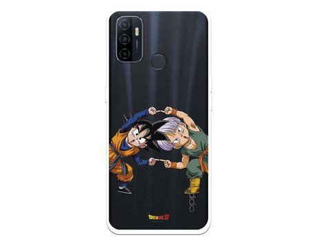 Funda para Oppo A32 Oficial de Dragon Ball Goten y Trunks Fusión