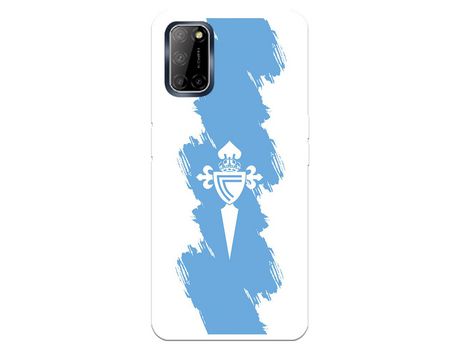 Funda para Oppo A72 del Celta Escudo Trazo azul - Licencia Oficial RC Celta